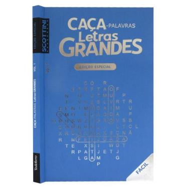 Imagem de Livro - Scottini touch: Caça-palavras Letras Grandes Fácil V1
