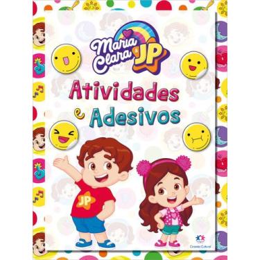 Imagem de Livro - Maria Clara e JP - Adesivos e atividades