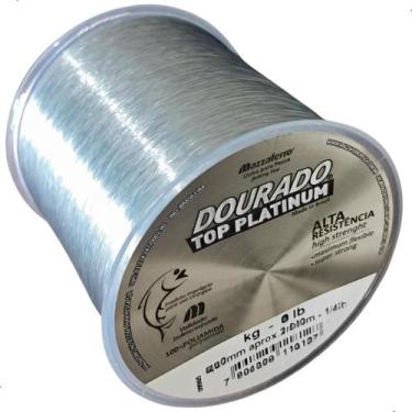 Imagem de Linha De Pesca Monofilamento Top Platinum Carretel Grande Mazzaferro  
