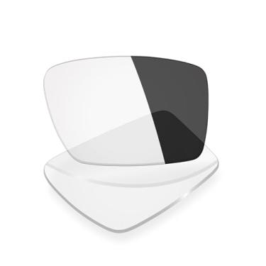 Imagem de Mryok Lentes de reposição UV400 para óculos Oakley Eyepatch 2 – Cinza eclipse fotocromático