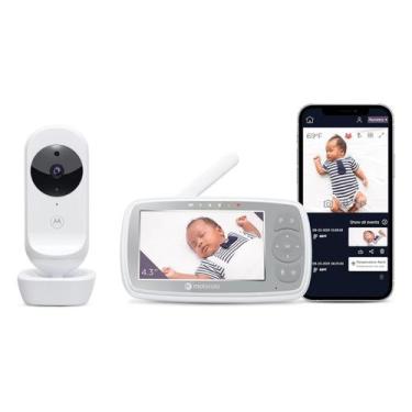 Imagem de Babá Eletrônica VM44 Connect Visão Noturna e Wi-Fi Motorola