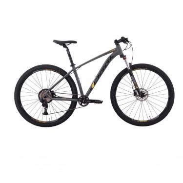Imagem de Bicicleta Aro 29 Oggi Hacker Hds Essa 8v - Grafite/amarelo/preto Tamanho 19