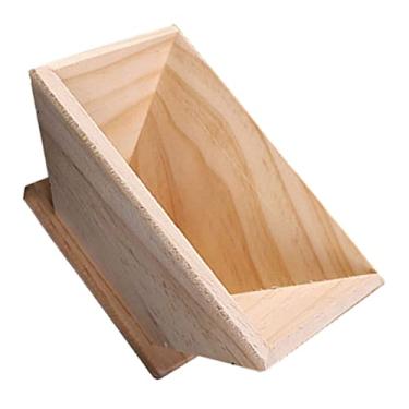 Imagem de Hemoton Moldes de goma moldes de goma onigiri quadrados de arroz pudim de madeira moldes de cozimento DIY chinês tradicional Dragon Boat Festival Zongzi Moldes de arroz bolinhos moldes bege molde de musubi molde de musubi