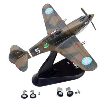 Imagem de DBEIXIWEI 1:72 US for Curtiss P-40C for Warhawk Fighter Model Alloy High-Simulated Fighting Airplane Miniature for Enthusiasts