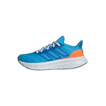 Imagem de adidas Tênis infantil unissex Ultrarun 5, Água-marinha lúcida/branco/azul claro, 21