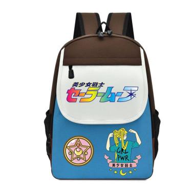 Imagem de Mochila Sailors Moons Anime School Nylon 30x15x42cm
