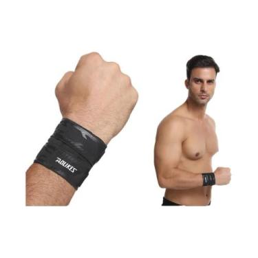 Imagem de Bandagem Fina Para Pulso Tcare Suporte Para Pulso Para Basquete Badmin