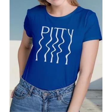 Imagem de Camiseta Camisa Algodão Feminina Masculina Adulto Cantora Rock Pitt y 