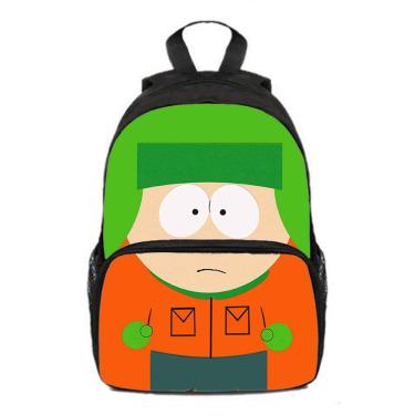 Imagem de Mochila South Park Kyle Broflovski para escola infantil 25x11x33cm