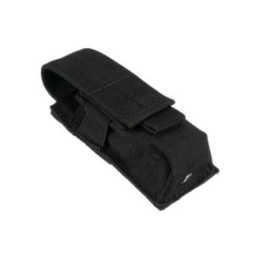 Imagem de HWZ Tactical Molle 12,7 cm x 5,3 cm x 3,5 cm Protable Kit de viagem para bolsa de lanterna tática Unsex MOLLE bolsa de cintura para cinto