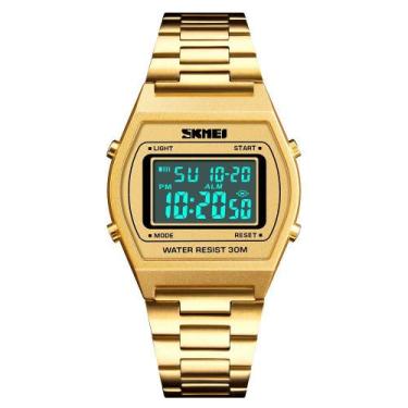 Imagem de Relógio Feminino Skmei 1328 Digital Esportivo Vintage Preto