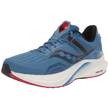 Imagem de Saucony Tênis masculino Tempus, Hydro/Poppy, 41
