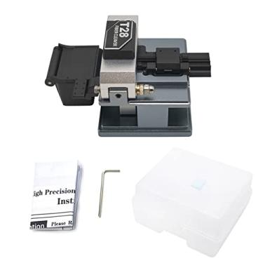 Imagem de Cutelo de fibra óptica Ferramenta de corte de precisão profissional Liga de alumínio Cortador de fibra óptica portátil anti-quebra para 0,25 mm 0,9 mm 0,3 mm de diâmetro Único