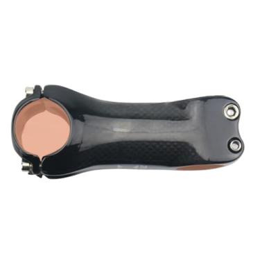 Imagem de Mesa de carbono 31,8 mm 6/17 graus para bicicletas de estrada/MTB com acabamento brilhante 3K. Peças para bicicletas de 70/80/90/100/110/120/130 mm.(6 degree 80mm)