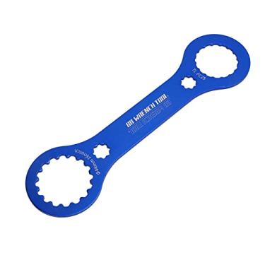 Imagem de KIMISS Ferramenta de Chave de Suporte Inferior de Bicicleta - Chave BB Oca Integrada de Liga de Alumínio para Bicicletas de Montanha e Estrada, Adequada para Séries BB51, BB52, GXP, IXF