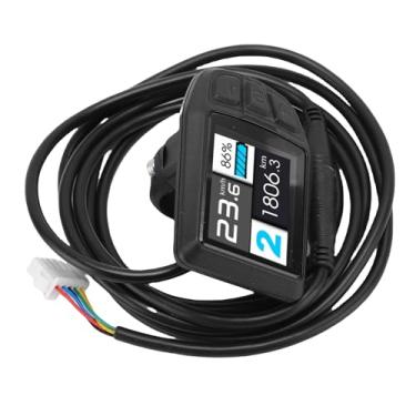 Imagem de XUXHOU Display LCD para Bicicleta Elétrica, Painel de Controle Com Tela LCD para Scooter Elétrica UKC3 para Guidão de 22,2 Mm Com Plugue SM
