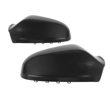Imagem de Tampa do espelho retrovisor para porta esquerda e direita, compatível com vauxhall/saturno/holden/astra h mk5 2004-2009(2pcs Primed Black)