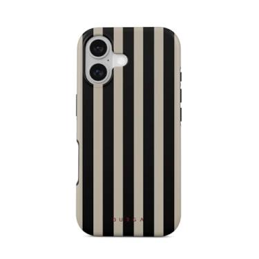 Imagem de BURGA Capa de telefone para iPhone 17 - capa de telefone bonita, moderna, estética, padrão de proteção rígida - serve para Apple iPhone 17 capa para mulheres e homens