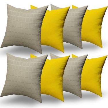 Imagem de Capas de Almofadas Decorativas 8 Unidades Com Ziper - RT MAGAZINE, KCT