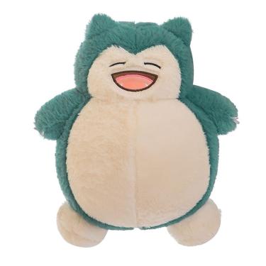 Imagem de Brinquedo de boneca de pelúcia Snorlax Pokémon Green 30 cm para crianças e fãs
