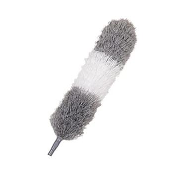 Imagem de Pano de Limpeza Microfibra Flexível Desmontável Lavável e Sem Risco Arranhões para Substituição na Telhado Ventilador Teto Persianas Teias Aranha Móve