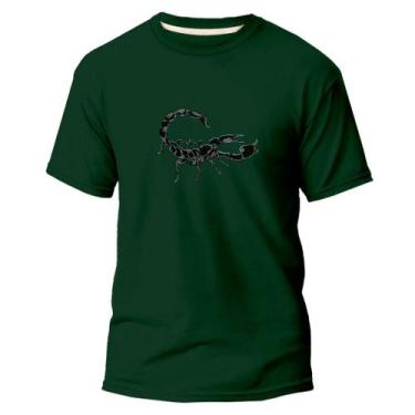 Imagem de  Camiseta Basica Algodão Premium Estampa Digital Signo - Pavesi, Verde