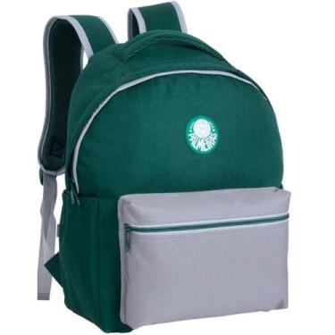 Imagem de Mochila Palmeiras De Costas Verde Oficial Escolar - Xeryus