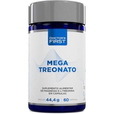 Imagem de Mega Treonato 800mg 60 Cápsulas Magnesio Treonina Doctor's FIRST