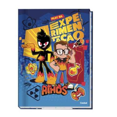 Imagem de Caderno Grande Brochura Athos e Problems Capa Dura 80 Folhas Credeal, 