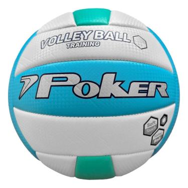 Imagem de Bola Vôlei Poker Training Soft Touch Quadra Treino Profissional-Unissex