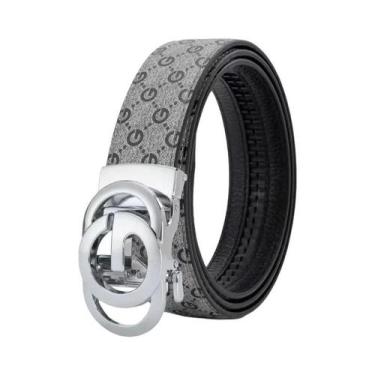 Imagem de Cinto Masculino De Couro Genuíno, Moda Casual, Cinto De Luxo Para Jean