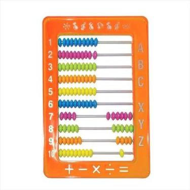 Imagem de Ábaco com 10 dezenas cores BRW