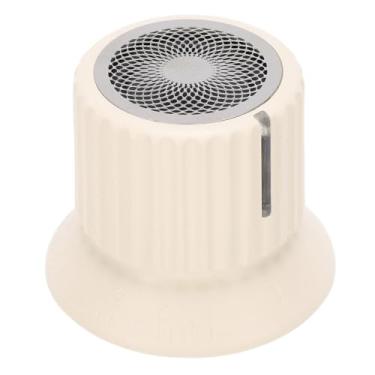 Imagem de Zyyini Alto-falante Bluetooth Magnético, Som Surround 3D, Suporte para Telefone Com Alto-falante Bluetooth Sem Fio Portátil à Prova de água IPX5 Com Botão de Volume Ajustável, Modo de (Bege)