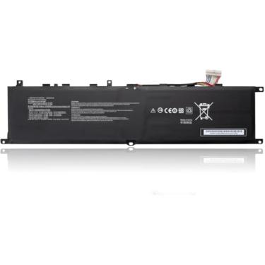 Imagem de BTY-M57 4ICP6/35/140 Batería para portátil Compatível com MSI GP66 GP76 Leopard 10UE 10UG 10UH 11UE 11UG 11UH MSI Vector GP66 GP76 12UE 12UG 12UGS 12UH Series(15.2V 65Wh 4280mAh)