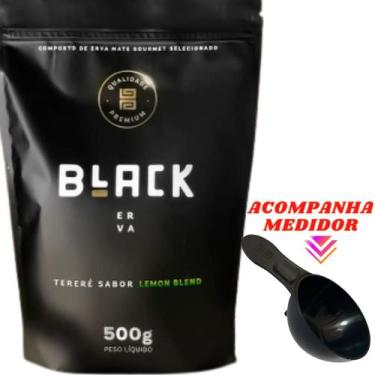 Imagem de Erva Mate Tereré 500g Black Erva Chá de Qualidade Premium Erva Mate Go