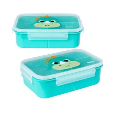 Imagem de Lancheira Infantil Lunchbox Buba Marmita com Divisória Antivazamento T