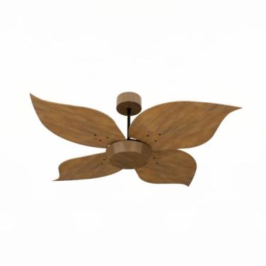 Imagem de Ventilador de Teto Natuvent Flower No Light 4 Pás Madeira Imbuia 127v