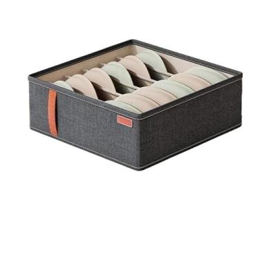 Imagem de Kit Caixa Colmeia Organizadora 3 Pçs Organizador Armário de Guarda Roupas Peças Intimas Meias/Sutiã(6 quadrados(1 peça))