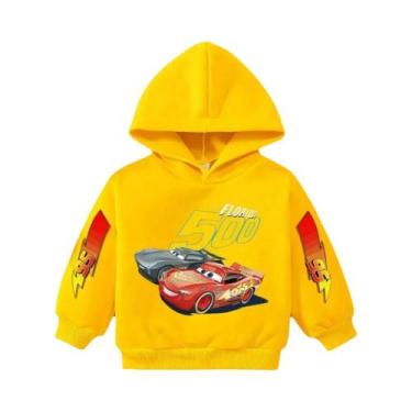 Imagem de Moletom Infantil Clássico Anime Car Story Para Meninos E Meninas De 3 