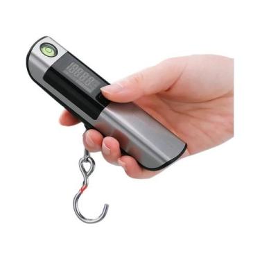 Imagem de Balança De Bagagem Portátil De Alta Precisão 50kg Com Gancho E Régua, 