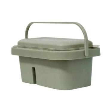 Imagem de Estojo Multifuncional 3 Em 1 Cinza Para Canetas, Paleta De Cores E Lav