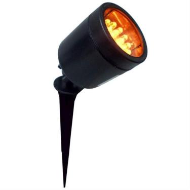 Imagem de Luminária Espeto De Jardim Ambar Com Led Bivolt - 6109 - Key West Espeto P-jardim Ambar Led Bivolt Key Wes 6109