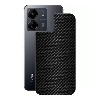 Imagem de Película para Xiaomi Redmi 13c - Traseira de Fibra de Carbono Preta - Gshield
