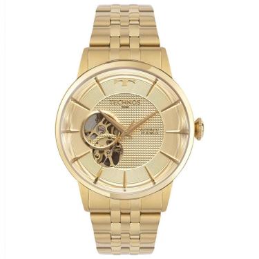 Imagem de Relógio Technos Masculino Automático Dourado - G3265AU/1X-Masculino