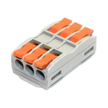 Imagem de Pacote a Granel Com 10x50 Peças: Bloco De Terminais Para Fiação Rápida