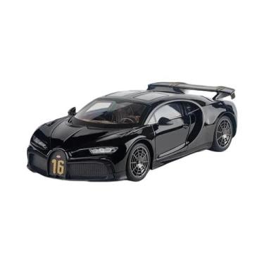 Imagem de Modelo De Carro Bugatti Chiron Em Escala 1:18 Com Luzes E Sons Réplica
