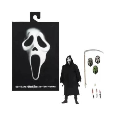 Imagem de Boneco Articulado Ghostface Killer Escala 1/10 Série De Filmes De Terr