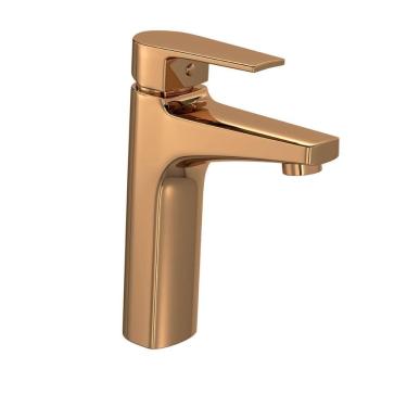 Imagem de Misturador Monocomando de Mesa Banheiro Red Gold Level Deca