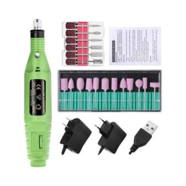 Imagem de Máquina De Furar Unhas Elétrica Portátil LULAA, Conjunto De Ferramenta