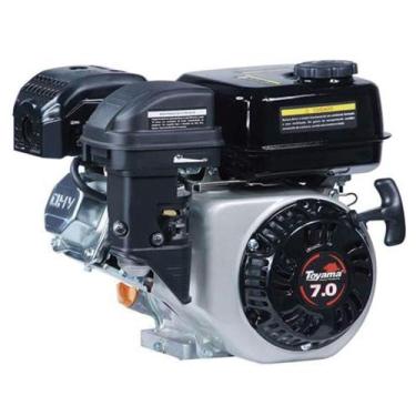 Imagem de Motor Estacionário à Gasolina 7HP 210CC com Partida Manual - TOYAMA